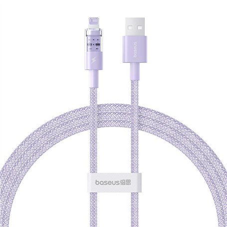 Câble USB vers Lightning Baseus P10373003511-00 Pourpre 1 m