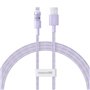 Câble USB vers Lightning Baseus P10373003511-00 Pourpre 1 m