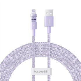 Câble USB vers Lightning Baseus P10373003511-01 Pourpre 2 m