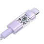 Câble USB vers Lightning Baseus P10373003511-01 Pourpre 2 m