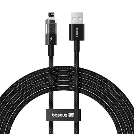Câble USB vers Lightning Baseus P10373003111-01 Noir 2 m
