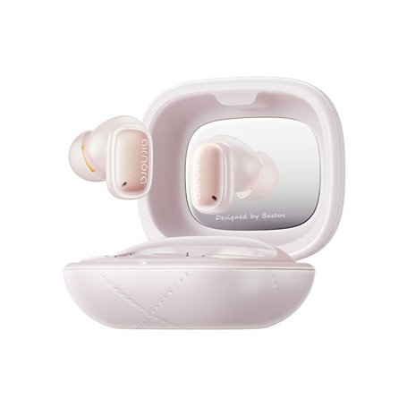 Écouteurs Sans Fil avec Étui de Charge Baseus AirNora 3 Rose