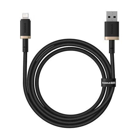 Câble USB vers Lightning Baseus P10377801U01-00 Noir Or 1 m