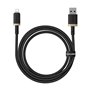 Câble USB vers Lightning Baseus P10377801U01-00 Noir Or 1 m