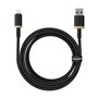 Câble USB vers Lightning Baseus P10377801U01-02 Noir Or 2 m