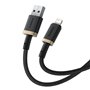 Câble USB vers Lightning Baseus P10377801U01-02 Noir Or 2 m