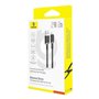 Câble USB vers Lightning Baseus P10377801U01-02 Noir Or 2 m