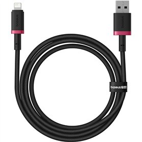Câble USB vers Lightning Baseus P10377801U01-01 Noir Rouge 1 m