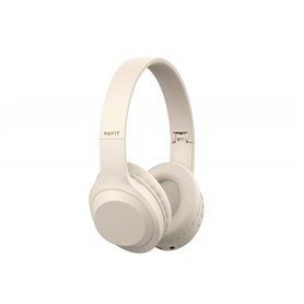 Casque Bluetooth à Bandeau Havit H628BT Beige