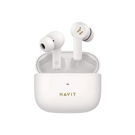 Écouteurs Sans Fil avec Étui de Charge Havit TW958 PRO Beige
