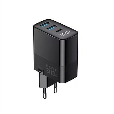 Chargeur mural Havit UCLE001 EU Noir