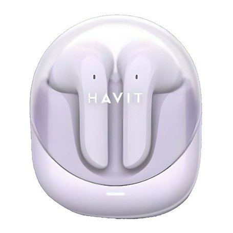 Écouteurs Sans Fil avec Étui de Charge Havit Modern Buds Pourpre
