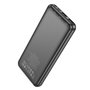 Powerbank Hoco J123 black Noir 10000 mAh