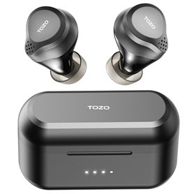Écouteurs Sans Fil avec Étui de Charge TOZO NC7 PRO Noir
