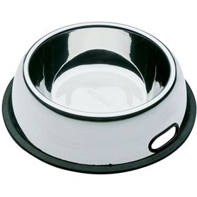 Écuelle - Nova - Inox - 80 Kc - Anti-dérapant - Poignée ergonomique