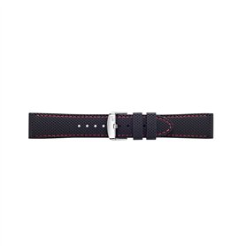 Bracelet à montre Morellato A01X5275187883CR24 24 mm Noir