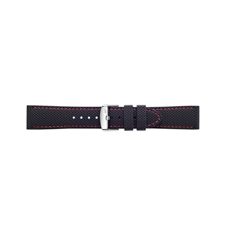 Bracelet à montre Morellato A01X5275187883CR24 24 mm Noir