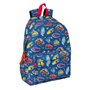 Sacoche pour Portable Cars Racing Blue marine 31 x 43 x 13 cm