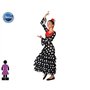 Atosa déguisement danseuse flamenco noir 10 a 12 años