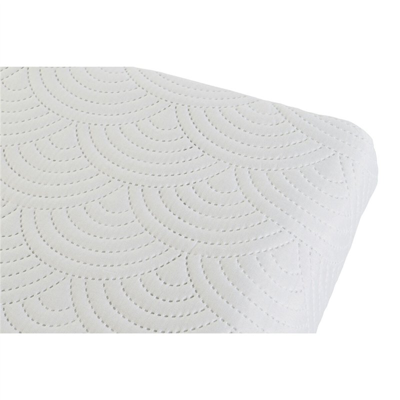 Image secondaire de Couvre-lit DKD Home Decor Blanc Lit king size 270 x 270 x 1 cm