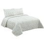 Couvre-lit DKD Home Decor Blanc Lit 2 persones 240 x 260 x 1 cm