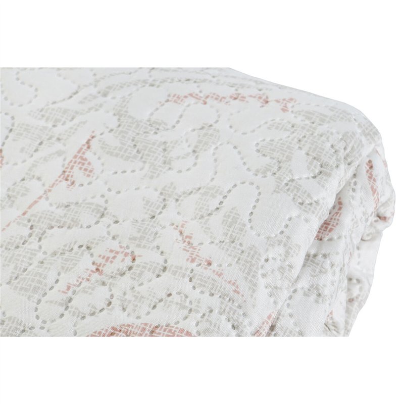 Image secondaire de Couvre-lit DKD Home Decor Marron Beige Lit king size 270 x 270 x 1 cm