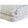 Couvre-lit DKD Home Decor Marron Beige Lit king size 270 x 270 x 1 cm