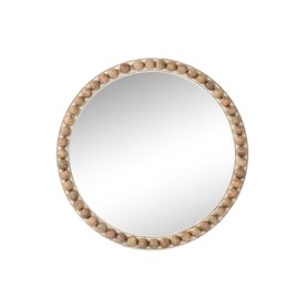 Miroir mural Home ESPRIT Blanc Marron Balles 71 x 4