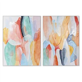 Home ESPRIT Tableau abstrait moderne 90 x 3