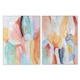Home ESPRIT Tableau abstrait moderne 90 x 3
