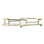 Jeux de plateaux Home ESPRIT Blanc Doré Moderne 31 x 17 x 5 cm (2 Unités)
