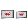 Jeux de plateaux Home ESPRIT Multicouleur Bois de manguier 43