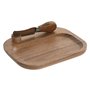 Planche à découper Home ESPRIT Acier inoxydable Acacia