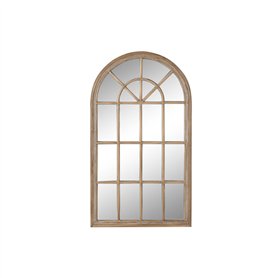 Miroir mural Home ESPRIT Naturel Fenêtre Décapé 80 x 3