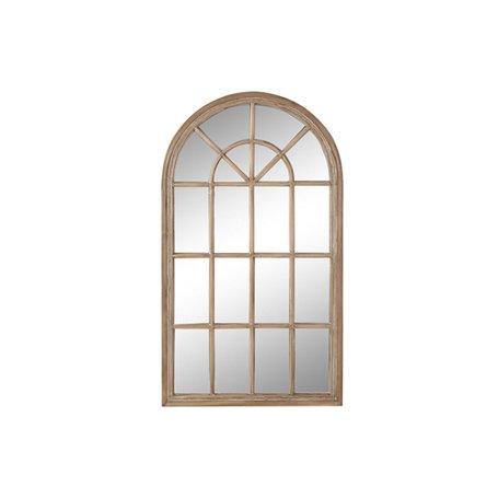 Miroir mural Home ESPRIT Naturel Fenêtre Décapé 80 x 3