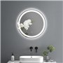 Miroir mural Home ESPRIT Verre 80 x 0,5 x 80 cm