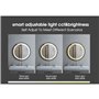 Miroir mural Home ESPRIT Noir Moderne 80 x 2 x 80 cm