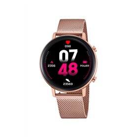 LOTUS Montre pour Femme 50042/1 Smartwatch Boîtier en Alliage Rose Bracelet en Acier Inoxydable Rose