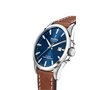 Festina Montre pour Homme F20025/3 Swiss Made Boîtier en Acier Inoxydable Gris Bracelet en Cuir Marron