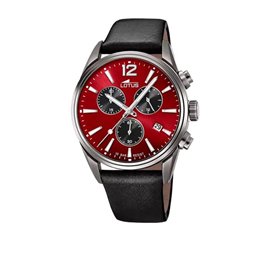 LOTUS Homme Analogique Quartz Montre avec Bracelet en Cuir 18683/5