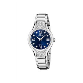 Lotus Montre Femme Solotempo Avec Cristaux Sur Le Boîtier 18910/4