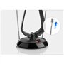 Antenne d'intérieur amplifiée - ONE FOR ALL - Avec portée de réception de 15 km - Excellente réception TNT - Filtre 3G/4G/5G/LTE