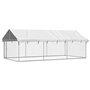 Bussandri Exclusive - chenil extérieur pour chien avec toit 400x200x150 cm