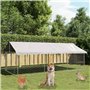 Bussandri Exclusive - chenil extérieur pour chien avec toit 400x200x150 cm