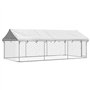 Bussandri Exclusive - chenil extérieur pour chien avec toit 400x200x150 cm