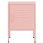 vidaXL 2X Tables de Chevet Tables de Nuit Armoires de Chevet Armoires de Lit Chambre à Coucher Maison Intérieur Rose 35x35x51 cm