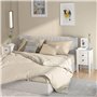 Bussandri Exclusive - Tables de chevet 2 pc 40x35x61,5 cm bois de pin massif blanc