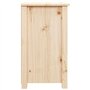 vidaXL Comodino 40x35x61,5 cm in Legno Massello di Pino