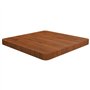 Dessus de table carré Marron foncé 50x50x4cm Bois chêne traité