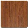 Dessus de table carré Marron foncé 60x60x4cm Bois chêne traité